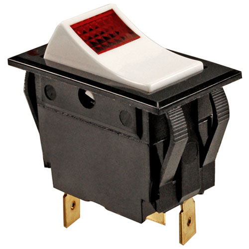 (image for) Vulcan Hart VH111496B4 SWITCHRCKR,SPST,ON-OFF,W /LT